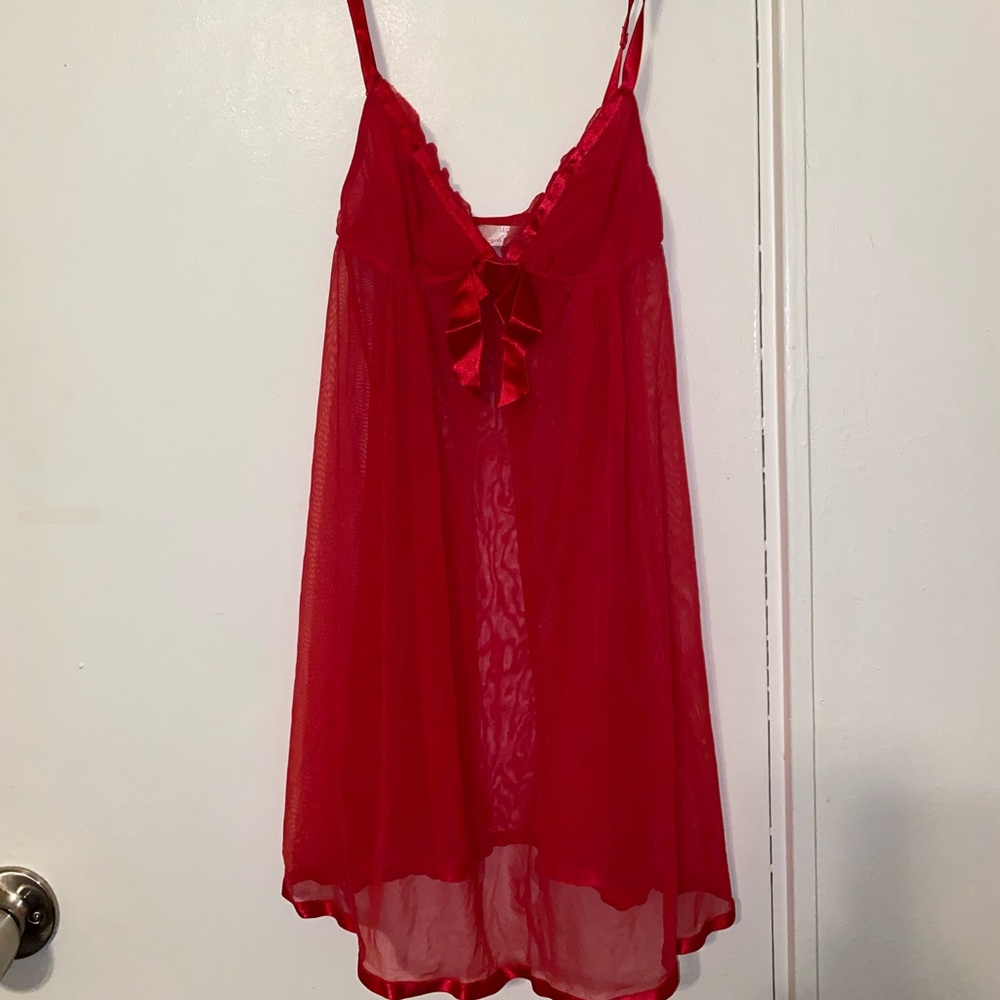 Red Victoria Secret Slip